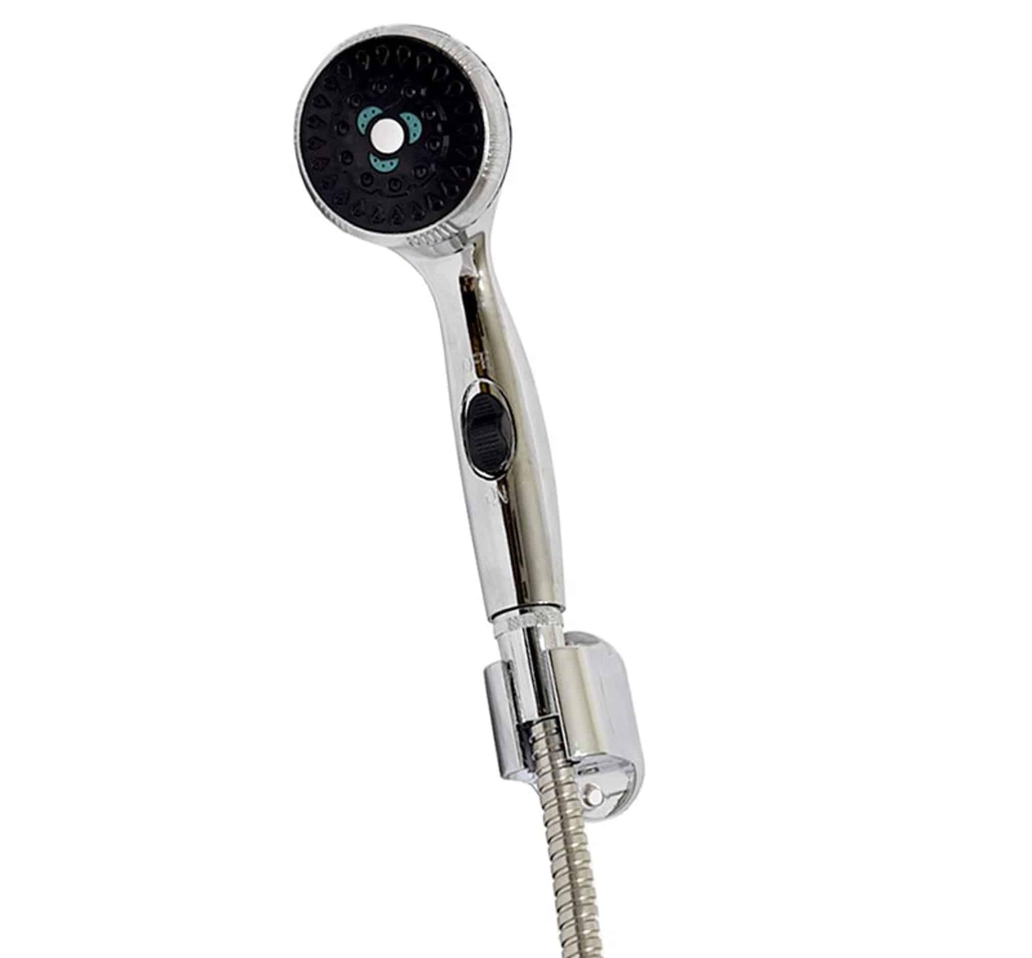 Eccotemp Chrome Shower Head And Stainless Steel Hose - Green Vista Living