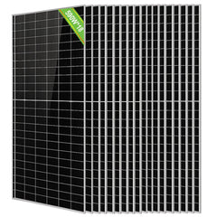 ECO-WORTHY 590W Bifacial N-Type Solar Panels