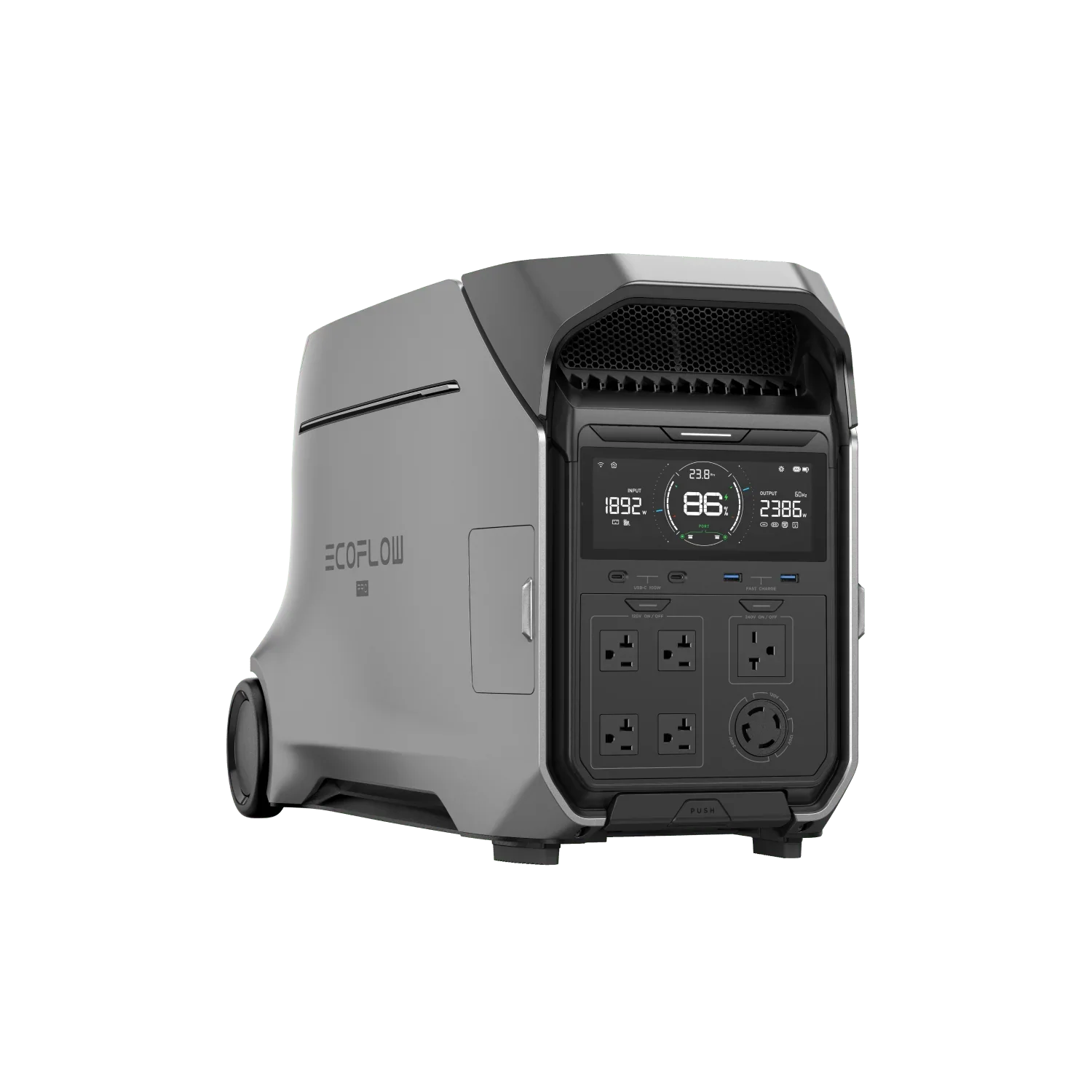 EcoFlow DELTA Pro 3 Portable Power Station Solar Generator - Green Vista Living