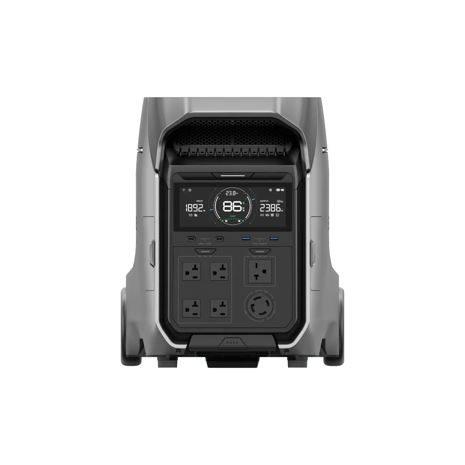 EcoFlow DELTA Pro 3 Portable Power Station Solar Generator - Green Vista Living