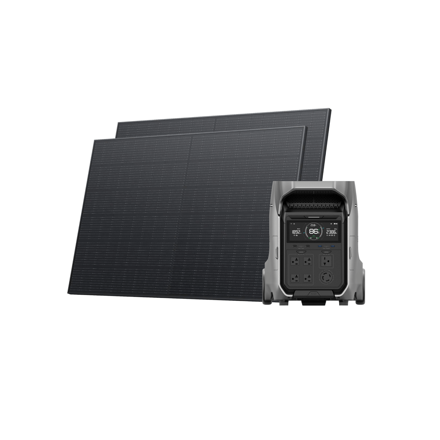 EcoFlow DELTA Pro 3 Portable Power Station Solar Generator - Green Vista Living