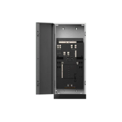 EcoFlow Smart Gateway 200A cabinet with six independently controlled circuits and 20 ms switching.