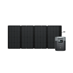 EcoFlow DELTA 2 Max + 160W Solar | 10Y LFP, 99% Appliances, 43m Fast Charge, Durable