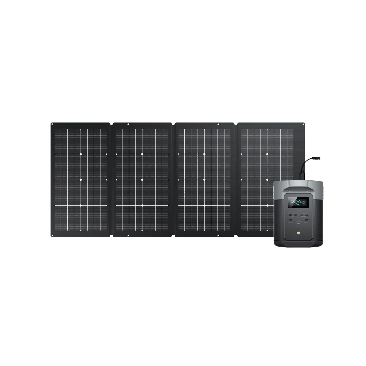 EcoFlow DELTA 2 Max | 2400W AC, 2048Wh, X-Boost, 10Y | Home Backup, Camping, RV