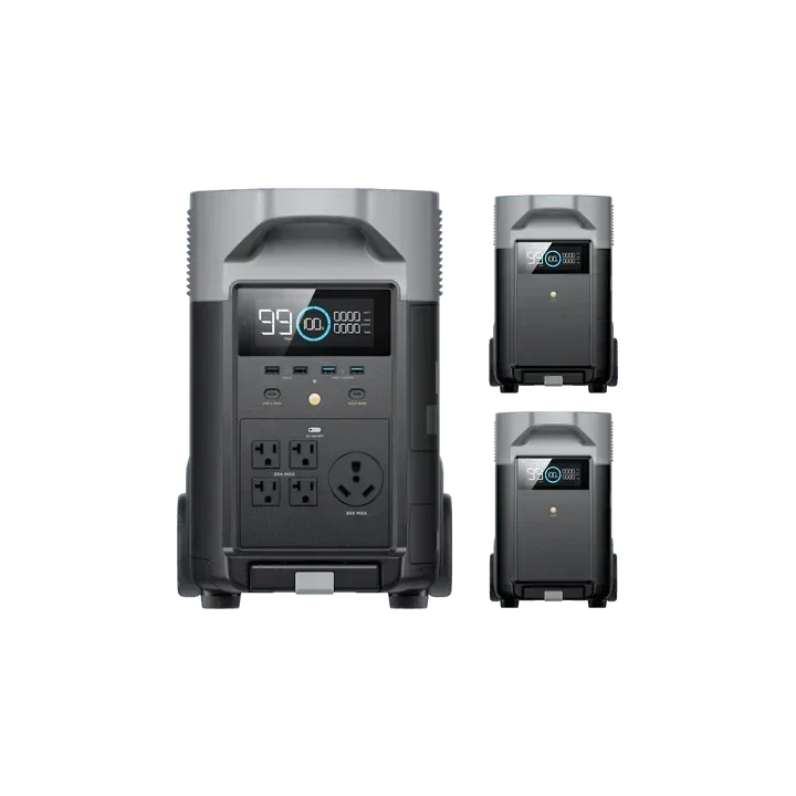EcoFlow DELTA Pro + DELTA Pro Smart Extra Battery - Green Vista Living