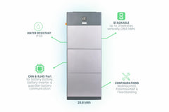 Fortress Power eForce 9.6kWh Stackable LFP Battery (IP 65 Rated) - Green Vista Living