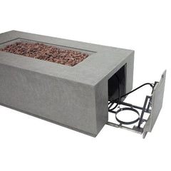 Elementi Andes Fire Table With Propane Tank Holder - Green Vista Living