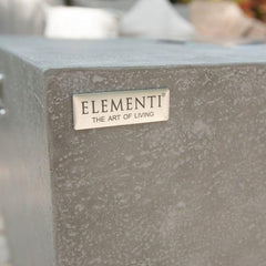 Elementi Andes Fire Table With Propane Tank Holder - Green Vista Living