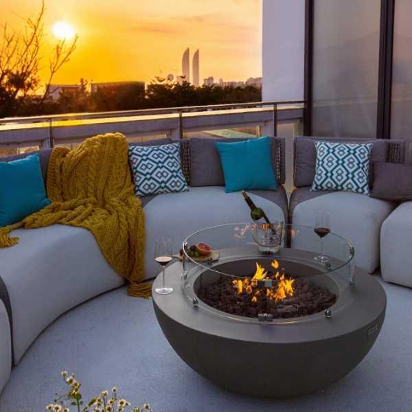 Elementi Lunar Fire Bowl - Green Vista Living