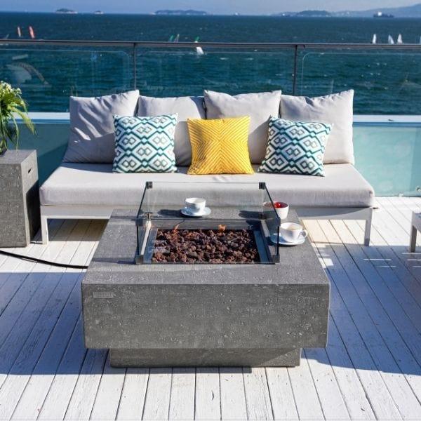 Elementi Manhattan Fire Pit OFG103 - Green Vista Living