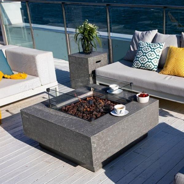 Elementi Manhattan Fire Pit OFG103 - Green Vista Living