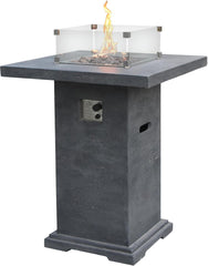 Elementi Montreal Bar Table High Performance Cast Concrete - OFG221