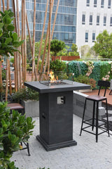 Elementi Montreal Bar Table High Performance Cast Concrete - OFG221