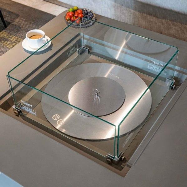 Elementi Perth Indoor Fire Pit Table - Green Vista Living