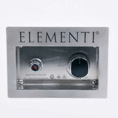 Elementi Plus Bianco White Marble Porcelain Fire Table OFP103BW - Green Vista Living