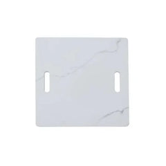 Elementi Plus Bianco White Marble Porcelain Fire Table OFP103BW - Green Vista Living