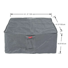 Elementi Plus Bianco White Marble Porcelain Fire Table OFP103BW - Green Vista Living