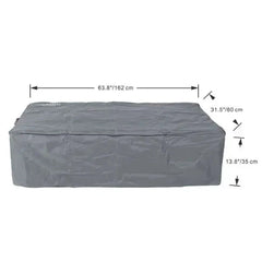 Elementi Plus Valencia 62" Marble Porcelain Top Fire Table - Bulgaria Black - Green Vista Living