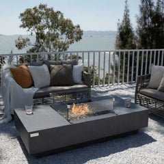 Elementi Plus Cannes Fire Table OFG416DG - Green Vista Living
