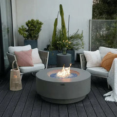 Elementi Plus Colosseo Fire Table OFG414LG - Green Vista Living