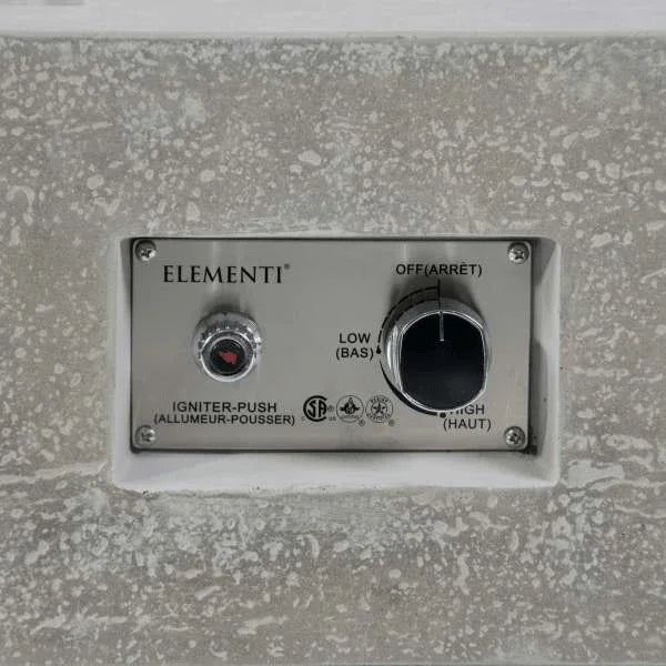 Elementi Plus Monte Carlo Fire Table OFG416LG - Green Vista Living