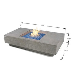Elementi Plus Monte Carlo Fire Table OFG416LG - Green Vista Living