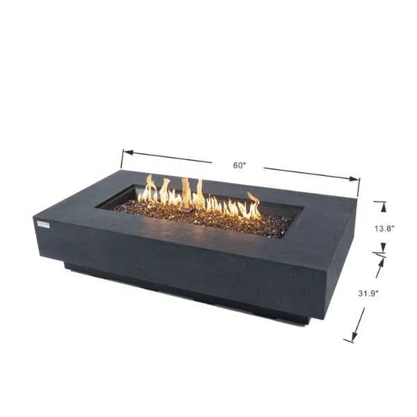 Elementi Plus Positano Fire Table OFG415DG - Green Vista Living