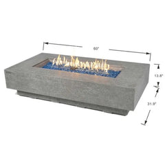 Elementi Plus Riviera Fire Table OFG415LG - Green Vista Living
