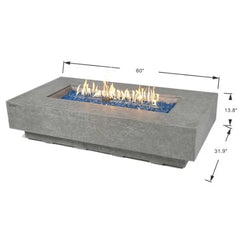 Elementi Plus Riviera Fire Table OFG415LG - Green Vista Living