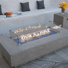 Elementi Plus Riviera Fire Table OFG415LG - Green Vista Living