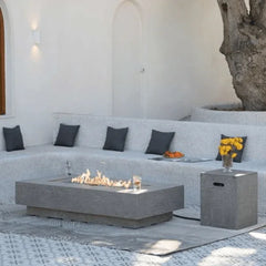 Elementi Plus Riviera Fire Table OFG415LG - Green Vista Living