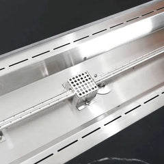 Elementi Plus Varna Marble Porcelain Fire Table OFP121BB - Green Vista Living