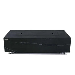 Elementi Plus Varna Marble Porcelain Fire Table OFP121BB - Green Vista Living