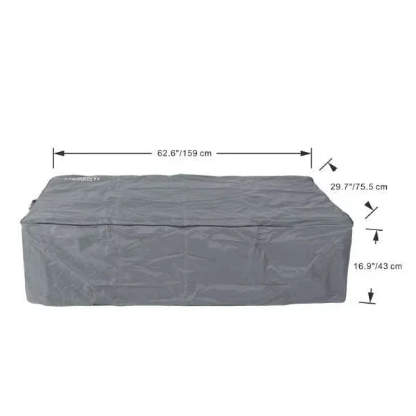 Elementi Plus Varna Marble Porcelain Fire Table OFP121BB - Green Vista Living