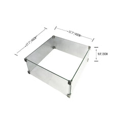 Elementi Wind Screen for Fire Tables for Montreal & Rova - Green Vista Living