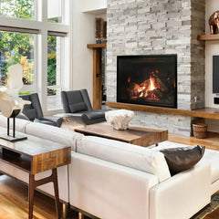 American Hearth Empire 50" Rushmore Clean-Face Direct Vent Fireplace