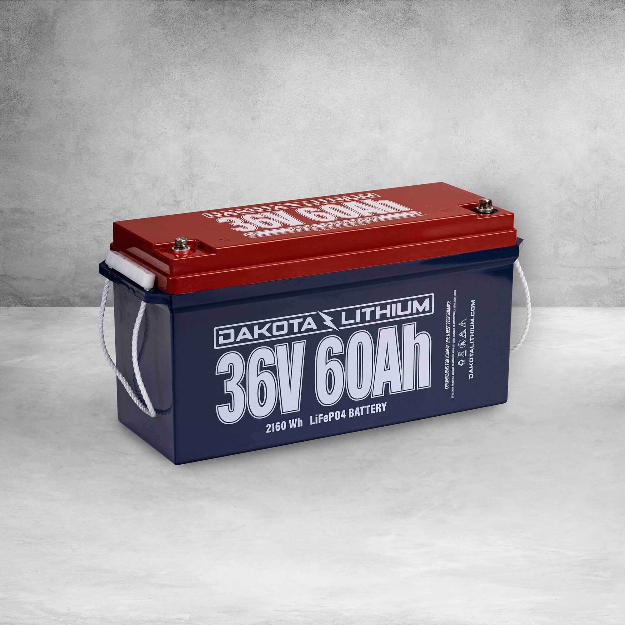 Dakota Lithium 36V 60Ah Deep Cycle LiFeP04 Single Battery - Green Vista Living