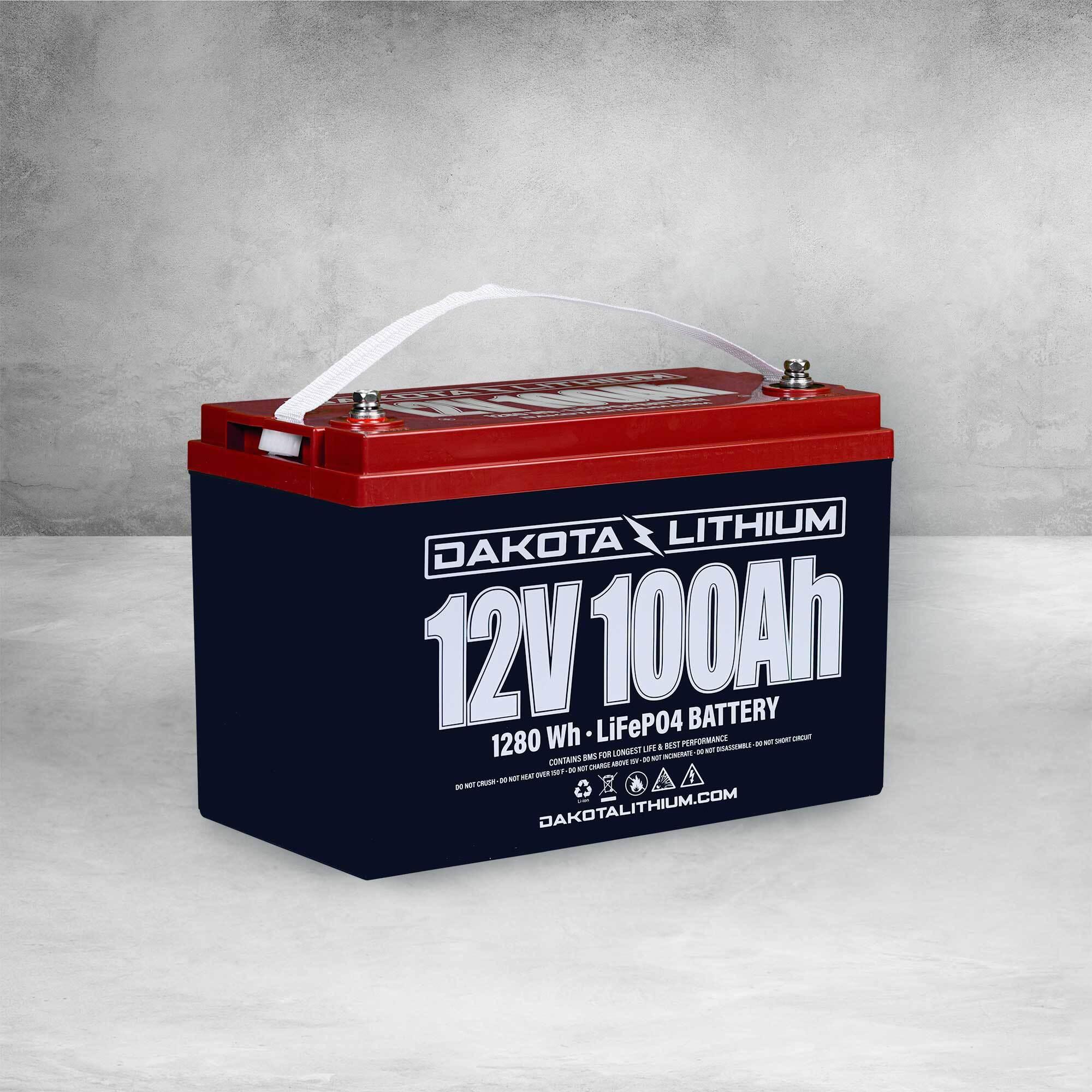 Dakota Lithium 12V 100AH Deep Cycle LiFeP04 Battery - Green Vista Living