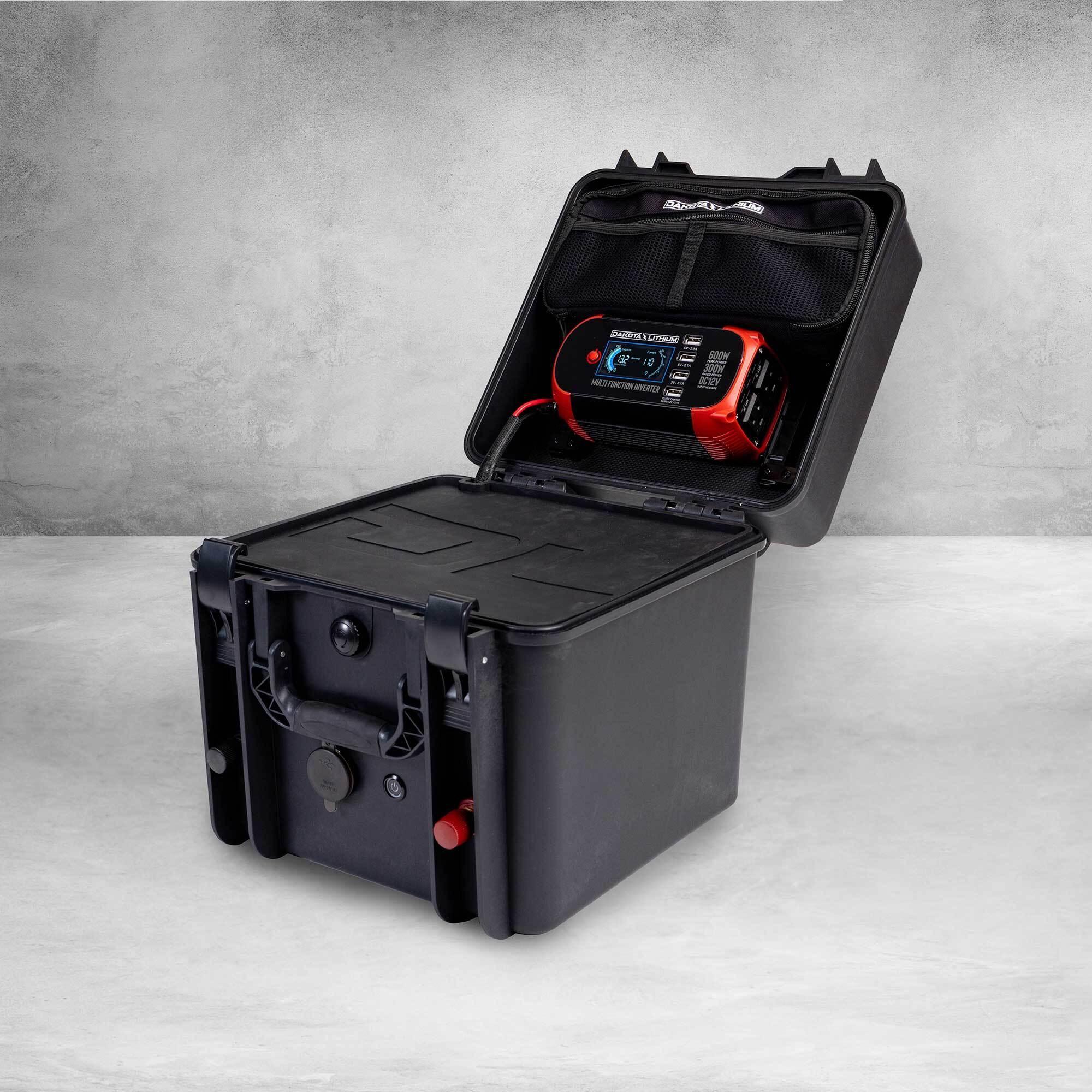 Dakota Lithium Powerbox+ 60 Waterproof Power Station, DL + 12V 60Ah Battery Included - Green Vista Living