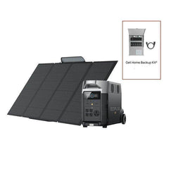 EcoFlow DELTA Pro + 400W Solar Panel - Green Vista Living