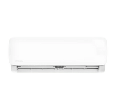 MRCOOL white wall-mounted air conditioner indoor unit, modern HVAC appliance
