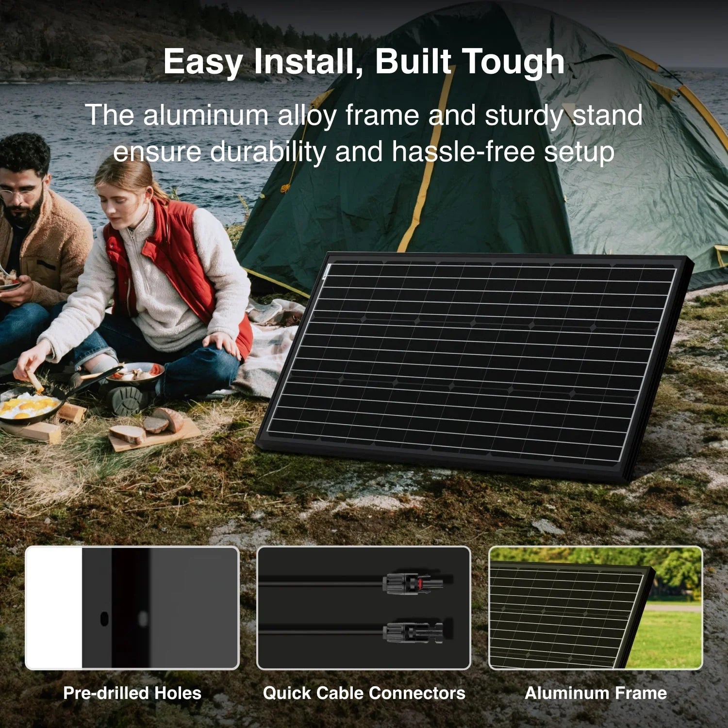 ACOPOWER Mono Solar Panel——100W,175W,200W - Green Vista Living