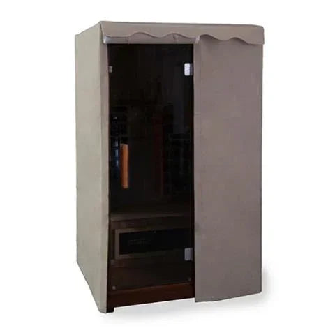 Finnmark Designs FD4 Sauna Cover Waterproof Sauna Cover, 48"x48"x83", Avena - Green Vista Living