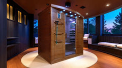 FitSauna DIY Exercise Sauna, Hemlock, 3-Person, 69” x 53” x 80”