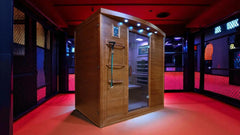 FitSauna DIY Exercise Sauna, Hemlock, 3-Person, 69” x 53” x 80”