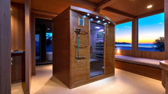 FitSauna DIY Exercise Sauna, Hemlock, 3-Person, 69” x 53” x 80”