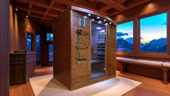 FitSauna DIY Exercise Sauna, Hemlock, 3-Person, 69” x 53” x 80”