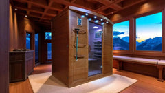 FitSauna DIY Exercise Sauna, Hemlock, 3-Person, 69” x 53” x 80”