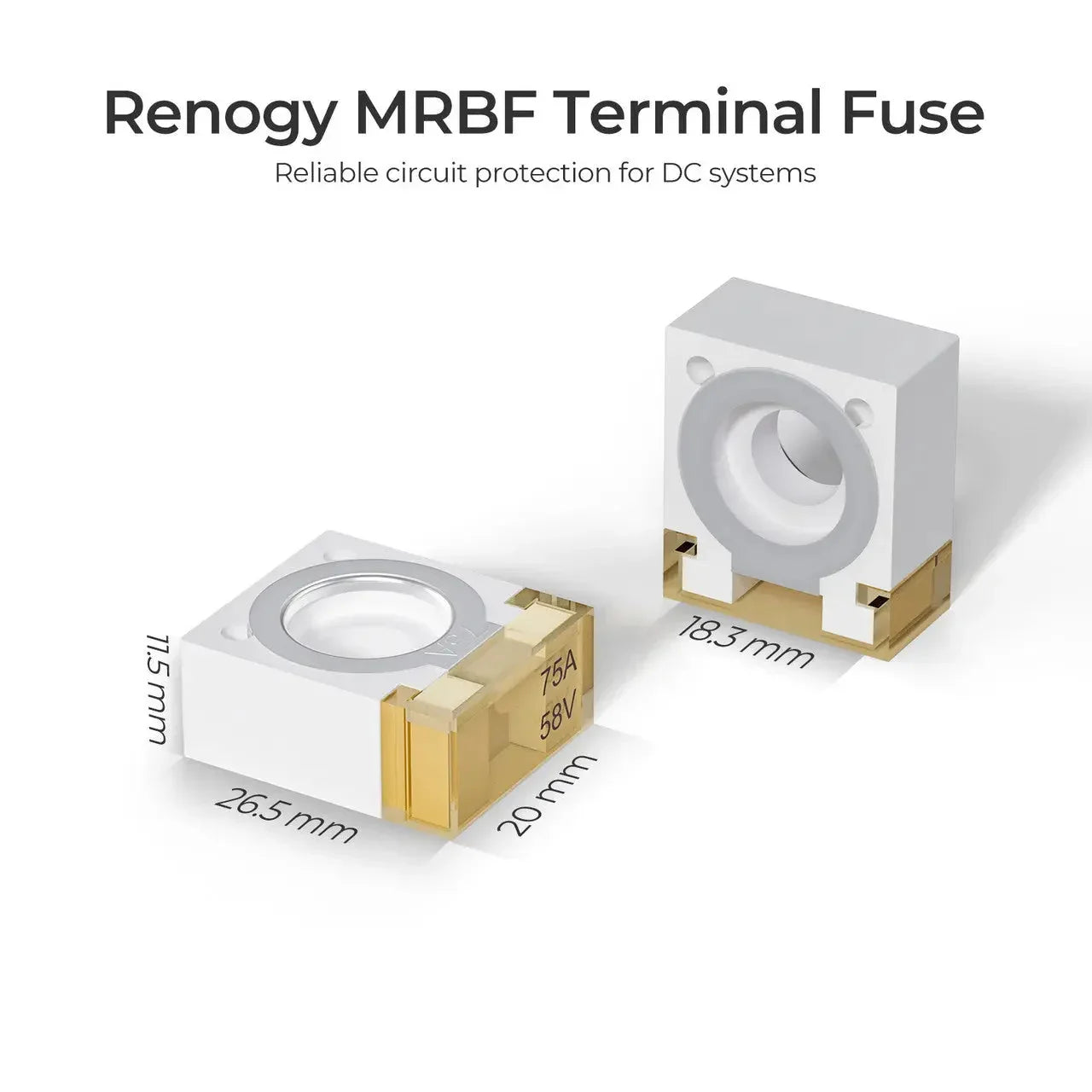 MRBF Terminal Fuse(30A/40A/60A/75A/100A/150A/200A/250A/300A/350A/400A) - Green Vista Living