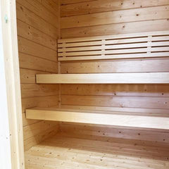 SaunaLife Model G2 Outdoor Home Sauna Kit | 4 Persons - Green Vista Living